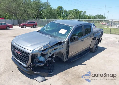 2022 GMC Canyon 2Wd Short Box Elevation из США, поврежденный, VIN 1GTG5CEN6N1107190